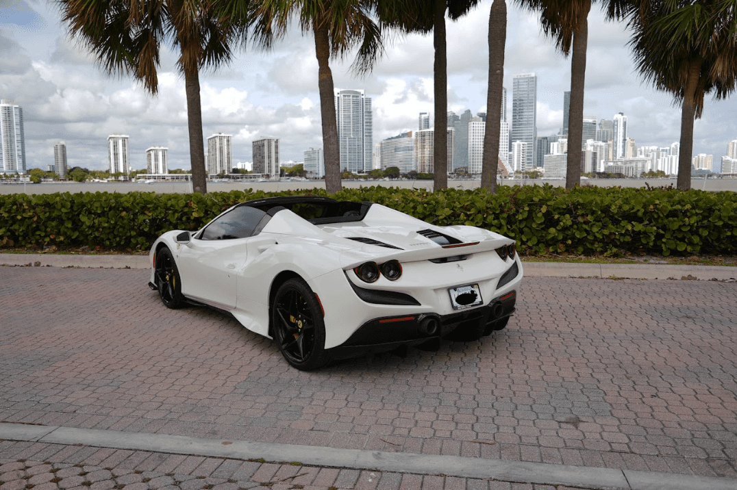 Ferrari F8 Spider Rental in Fort Lauderdale thumbnail 4