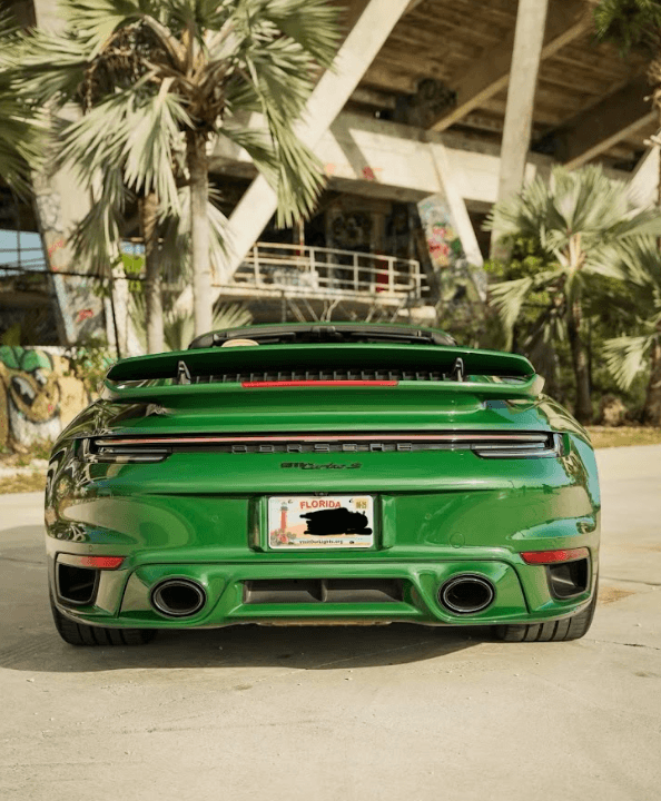 Porsche 911 Turbo Rental in Fort Lauderdale thumbnail 3