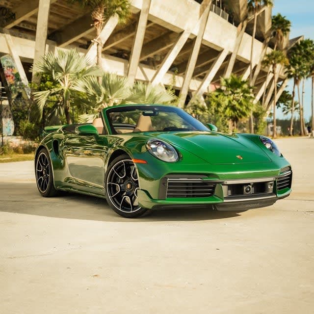 Porsche 911 Turbo BRG
