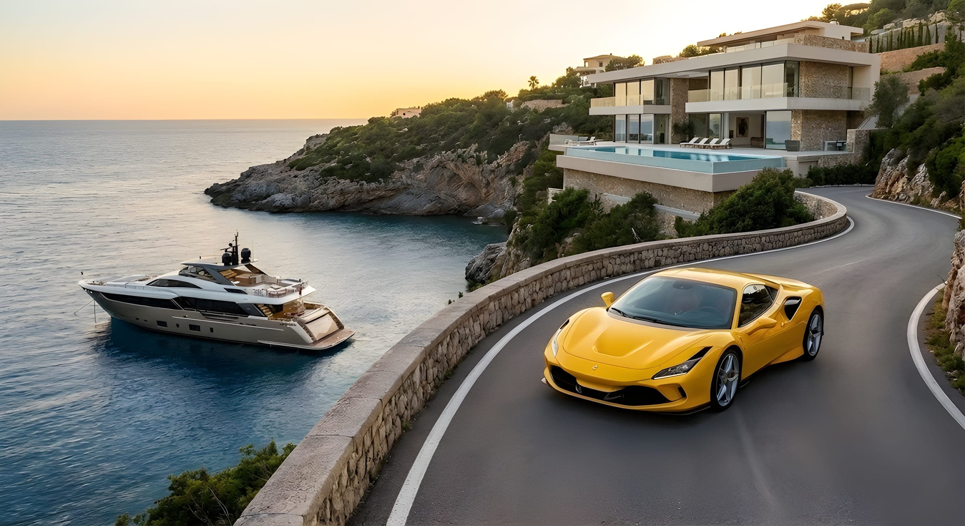 Luxury Ferrari F8 Spider in Miami